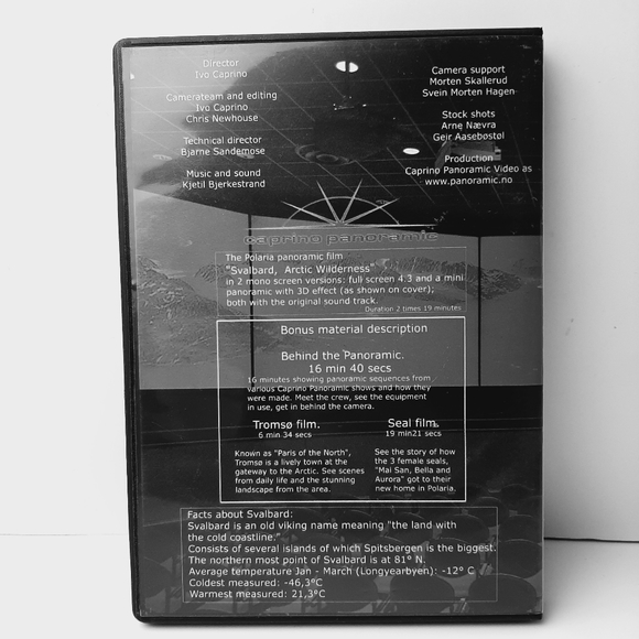 🍒 Svalbard - Arctic Wilderness Polaria DVD Nature Documentary Movie - Picture 2 of 5